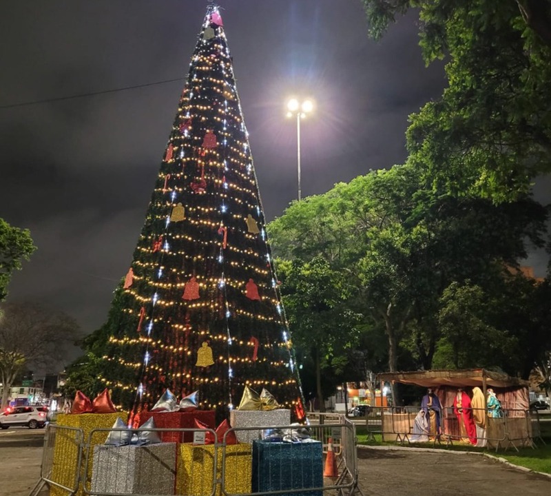 Arvore natal grande em promoção